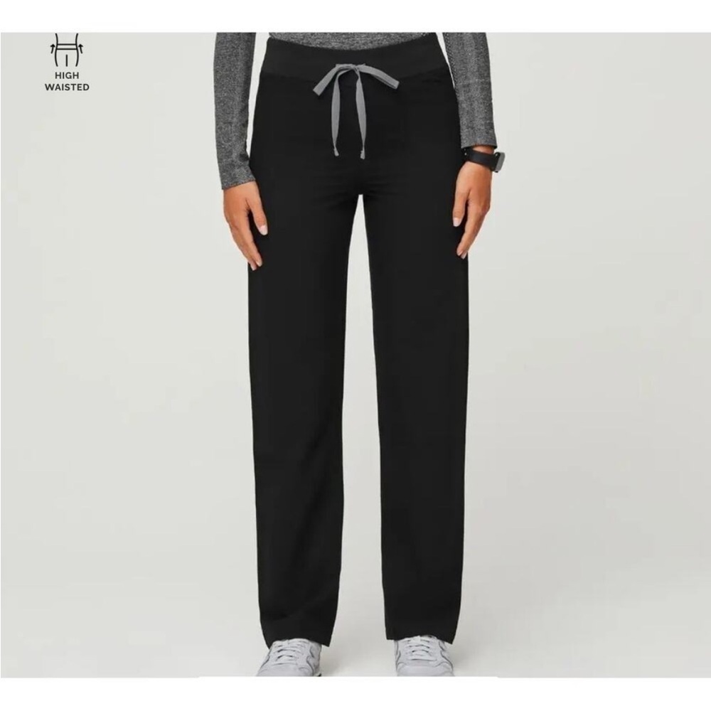 Figs High Waisted Livingston Scrub Pants, size XXL/T.